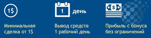 Минимальный депозит русских бинарных опционов